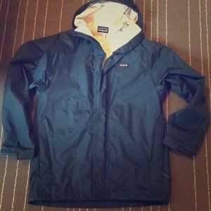 Patagonia Blue Rain Jacket Women’s XS/ Kids XL